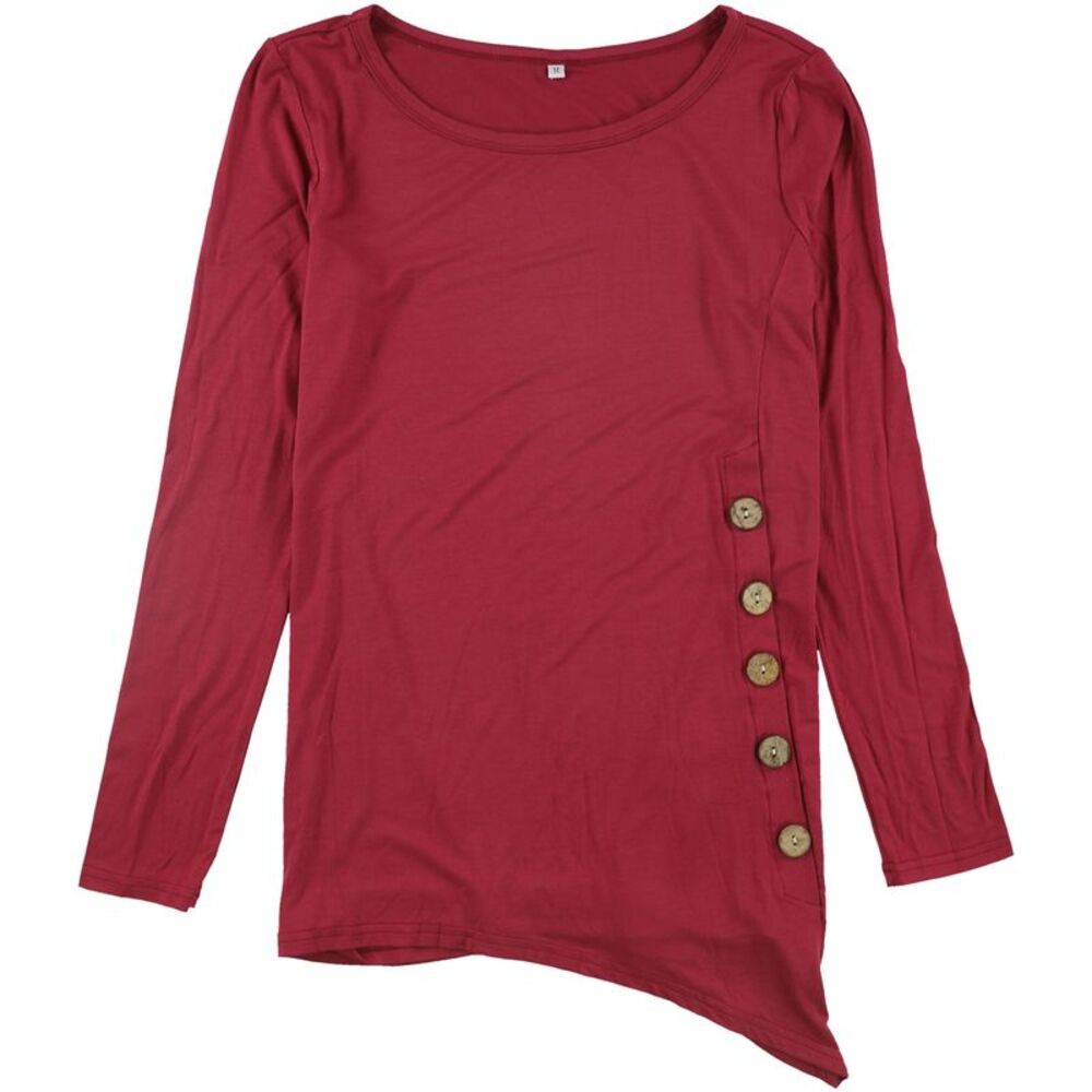 Jouica Womens Asymmetrical Hem Pullover Blouse, NWT